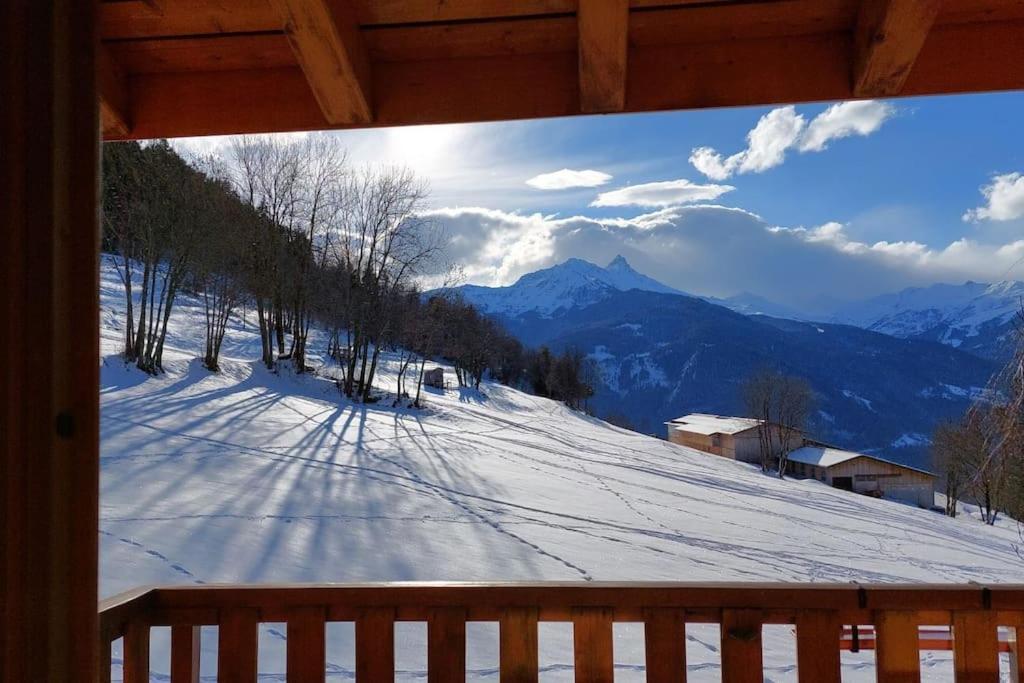 Appart Duplex Chalet Plein Sud Feissons-sur-Salins ภายนอก รูปภาพ